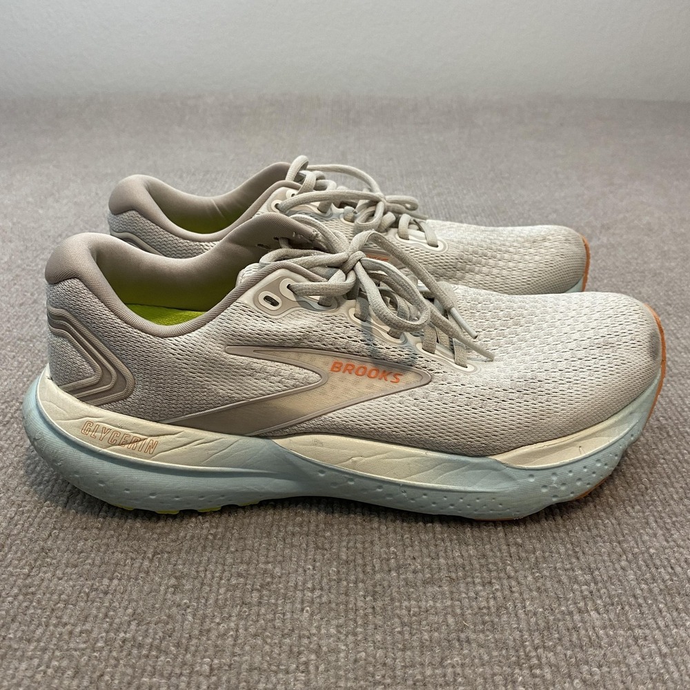 Brooks Glycerin 21‎ Running Shoes Womens Size 11 Gray Cushioned 1204081B195